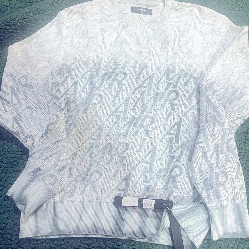 Amiri Sweater Brand New with Tags Never worn. Size L